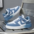 Miniatyrbild 3 av 5: Pojkar Sneakers Andas Flickor Skateboarding Skor Löparskor 3Da306 Blue 31