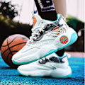 Miniatyrbild 5 av 5: Basketskor för män Andas Sneakers Löparskor 3Aha502 WhiteOrange 44