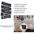 Miniatyrbild 3 av 3: Invisible Wrap Waist Trainer Tejp Snatch Me Up Bandage Kvinnor slimmande mage Wrap Bälte Bastu Trimmer (ruipei)