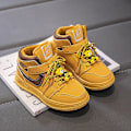 Miniatyrbild 4 av 5: Sneakers för barn Andas Pojkar Flickor Skateboard Skor Löparskor 02 Yellow 34