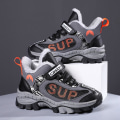Miniatyrbild 4 av 5: Pojkar Flickor Vandringsskor Andas Sneakers Halkfria vinterskor för barn 1205 Gray 34