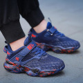 Miniatyrbild 4 av 5: Sneakers för barn för pojkar, flickor, löpning tennisskor, lätt andas, sport, atletisk 3B733 DarkBlue 31