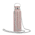 Miniatyrbild 1 av 5: 350ml/500ml/750ml isolerad flaska strass inlagd thermal rostfritt stål Barnisolerad vattenkopp för resor Rose Gold 750ML