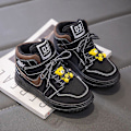 Miniatyrbild 2 av 5: Sneakers för barn Andas Pojkar Flickor Skateboard Skor Löparskor 02 Black 34