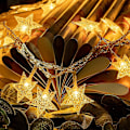 Miniatyrbild 3 av 3: 40 Led 6m Star String Lights Plug In Fairy Twinkle String Lights 8 lägen förlängningsbara för inomhusbruk