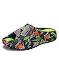Miniatyrbild 1 av 5: Strandtofflor för män Modesandaler Utomhus Halkfria inomhusskor 3B2205-C Black 41-42