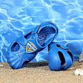 Miniatyrbild 3 av 5: Strandtofflor för barn Modesandaler Utomhus Halkfria inomhusskor L08Jt Blue 34