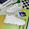 Miniatyrbild 4 av 5: Herrsneakers Andas löparskor Mode Sportskor 3Azl119 White 41