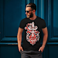 Miniatyrbild 2 av 3: Life Love Hate Fashion Men T-shirt XL