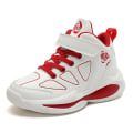 Miniatyrbild 1 av 5: Pojkar Flickor Basketskor Barn Sneakers Andas Sportskor 5088 WhiteRed 32
