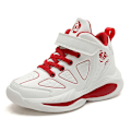 Miniatyrbild 1 av 5: Pojkar Flickor Basketskor Barn Sneakers Andas Sportskor 5088 WhiteRed 34