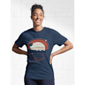 Miniatyrbild 6 av 9: Solitude Active T-shirt Navy L_Front