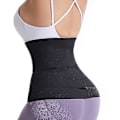 Miniatyrbild 4 av 4: Waist trainer för kvinnor Snatch Me Up Bandage Wrap Lumbal Midjestöd Bälte Justerbar Mage Midje Wrap För Dam Allmänt, 13cm Uppgradering 3m