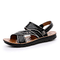 Miniatyrbild 1 av 5: Herrtofflor Sandaler Halkfria strandskor 2C12129-1 Black 44