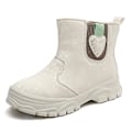 Miniatyrbild 1 av 5: Barn Vinter Snö Boots Varma Ankel Boots Pojkar Flick Anti-Slip Vinterskor E821 Beige 32