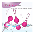 Miniatyrbild 3 av 5: 3 Kegel Balls Device Training Kit för att stärka toning bäckenmuskler