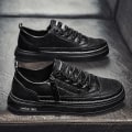 Miniatyrbild 2 av 5: Herr Casual Skor Läder Skor Board Shoes Frc928 Black 40