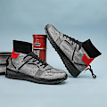 Miniatyrbild 2 av 5: Basketskor för män Andas Sneakers Löparskor 3Ay861 Gray 41