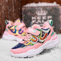 Miniatyrbild 3 av 5: Snow Sneakers för barn Andas löparskor Mode Flickor Sportskor A01-1 Pink 34