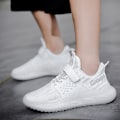Miniatyrbild 5 av 5: Barn Sneakers Andas löparskor Mode Pojkar Flickor Sportskor 2Ld101 White 32