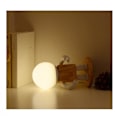 Miniatyrbild 2 av 4: Bordslampa trärobot barn pojke födelsedagspresent