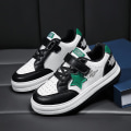 Miniatyrbild 2 av 5: Pojkar Flickor Sneakers Andas Skateboarding Skor Barn Löparskor 2366 BlackGreen 36