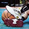 Miniatyrbild 5 av 5: Basketskor för män Andas Sneakers Löparskor 3Aha502 WhiteYellow 41