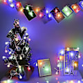 Miniatyrbild 2 av 4: 16,4 fot batteridriven String Light 20led Globe String Lights Fjärrkontroll Utomhus