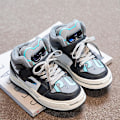Miniatyrbild 3 av 5: Sneakers för barn Andas Pojkar Flickor Skateboard Skor Löparskor 01 Black 32