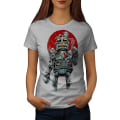Miniatyrbild 1 av 3: Crazy Robot Women Grå skjorta 3XL