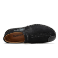 Miniatyrbild 4 av 5: Casual för män Läder Loafers 0L602 Black 45