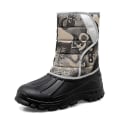 Miniatyrbild 1 av 5: Herr Dam Vinterstövlar Snow Boot Plysch Varma Skor Vattentät Boot 2113S Brown 41