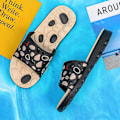 Miniatyrbild 4 av 5: Herrskor Massagesula Mjuk Mjuk utomhustofflor Fr260-1 Beige 41