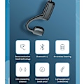 Miniatyrbild 3 av 3: Benledningshörlurar Bluetooth - Öppet öra med mikrofon