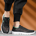 Miniatyrbild 2 av 5: Män Skor Höst Soft Loafers Skor Lättvikt Billiga Mesh Casual Herr Sneakers 2G8928-1 Black 41
