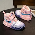 Miniatyrbild 3 av 5: Sneakers för barn Andas Pojkar Flickor Skateboard Skor Löparskor 802 Pink 34