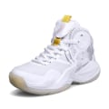 Miniatyrbild 1 av 5: Basketskor för barn Mode Pojkar Flickor Sneakers Andas Sportskor 3331 White 34