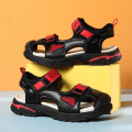Miniatyrbild 3 av 5: Pojkskor Andningsbara Casual Skor Halkfria strandsandaler 6221 Black 29
