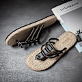 Miniatyrbild 4 av 5: Herrsandaler Mode Casual Andas strandskor hgq223 Brown 41