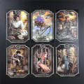 Miniatyrbild 5 av 5: Spiritsong Tarotkort Däckspel Oracle Party Spelkort Engelsk Tarot Bordsspel Spådom Öde Underhållning78st Tt55