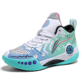 Miniatyrbild 1 av 5: Barn Basketskor Mode Pojkar Flickor Sneakers Andas Sportskor 2207 Cyan 36