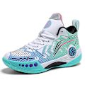 Miniatyrbild 1 av 5: Barn Basketskor Mode Pojkar Flickor Sneakers Andas Sportskor 2207 Cyan 38
