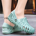 Miniatyrbild 3 av 5: Herrsandaler Mode Casual Tofflor Andas strandskor Fr696 Green 45