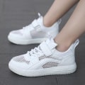 Miniatyrbild 4 av 5: Barnskor Andas Sneakers Pojkar Flickor Sportskor Lätta löparskor Yja901 White 28