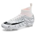 Miniatyrbild 1 av 5: Fotbollsskor dam Spikes Fotbollsskor för ungdomar Stövlar Atletisk Sneaker 3C1313 White 43