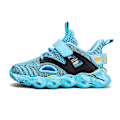 Miniatyrbild 2 av 5: Pojkar Flickor Sneakers Andas löparskor Mode Sportskor 3C907 Blue 39