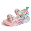 Miniatyrbild 1 av 4: Strandtofflor för flickor Modesandaler Halkfria inomhusskor utomhus 3Bcb9136 Pink 34