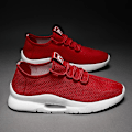 Miniatyrbild 3 av 5: Herrskor Lättviktssneakers som andas Löparskor 2C009 Red 39