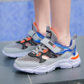 Miniatyrbild 5 av 5: Sneakers för barn för pojkar, flickor, löpning tennisskor, lätt andas, sport, atletisk 3B9050 Gray 31