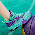 Miniatyrbild 4 av 5: Basketskor för barn Andas Sneakers Löparskor för pojkar 668Hl Green 39